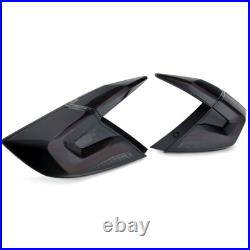 For 2016-2021 Honda Civic Sedan Smoke Black Tail Lights LED Sequential Signal