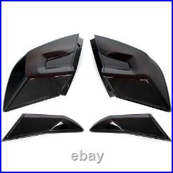 For 2016-2021 Honda Civic Sedan Smoke Black Tail Lights LED Sequential Signal