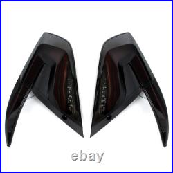 For 2016-2021 Honda Civic Sedan Smoke Black Tail Lights LED Sequential Signal