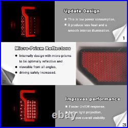 For 2016-2021 Toyota Tacoma Tail Lights LED Rear Lamps Black Smoke Turn Signal