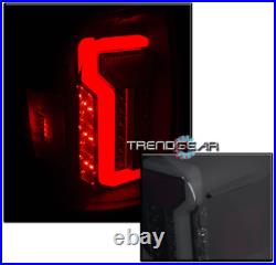 For 2016-2022 Toyota Tacoma Pickup LED Tail Brake Lights Lamps Black/Smoke LH+RH