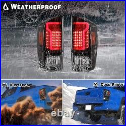 For 2016-2023 Toyota Tacoma LED Tail Lights Pair Brake Rear Lamp Clear Lens Pair