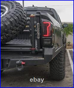 For 2016-2023 Toyota Tacoma LED Tail Lights Rear Brake Lamps Smoke Lens Pair