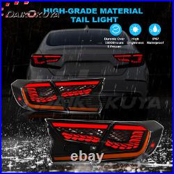 For 2018 19 20 21 22 Honda Accord 10th Gen LED Tail Lights wt Starting Animated