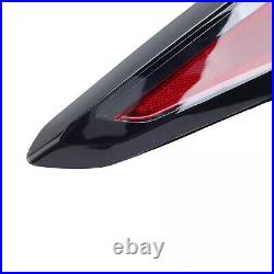 For 2018-2021 Chevy Traverse Black/Clear LED Tail Light Brake Lamp Outer Driver
