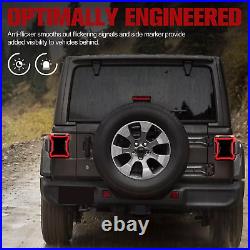 For 2018-2023 Jeep Wrangler Factory LED witho Blind Spot Tail Light Lamp Passenger