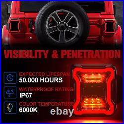 For 2018-2023 Jeep Wrangler Factory LED witho Blind Spot Tail Light Lamp Passenger