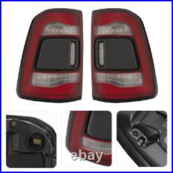 For 2019-2022 Ram 1500 LED Tail Lights with Blind Spot Rear LED Lamps Left+Right
