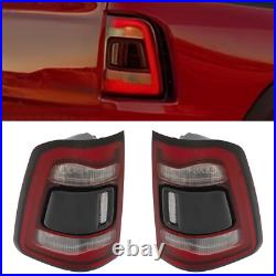 For 2019-2022 Ram 1500 LED Tail Lights with Blind Spot Rear LED Lamps Left+Right