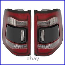 For 2019-2022 Ram 1500 LED Tail Lights with Blind Spot Rear LED Lamps Left+Right