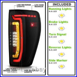 For 2019-2023 GMC Sierra 1500 LED Type Black Smoked Full LED TaiL Lights Lamps