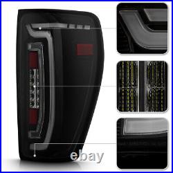 For 2019-2023 GMC Sierra 1500 LED Type Black Smoked Full LED TaiL Lights Lamps