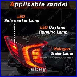 For 2020-2022 Hyundai Sonata SE/SEL Halogen Tail Light WithLED DRL Driver Side