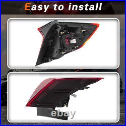 For 2020-2022 Hyundai Sonata SE/SEL Halogen Tail Light WithLED DRL Driver Side