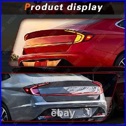 For 2020-2022 Hyundai Sonata SE/SEL Halogen Tail Light WithLED DRL Driver Side