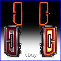 For 2021-2023 Ford Bronco 6th Gen U725 FULL LED Tail Lights Rear Brake Lamps L+R