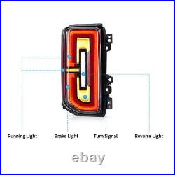 For 2021-2023 Ford Bronco 6th Gen U725 FULL LED Tail Lights Rear Brake Lamps L+R