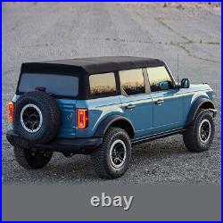 For 2021-2023 Ford Bronco 6th Gen U725 FULL LED Tail Lights Rear Brake Lamps L+R