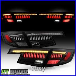 For 2022-2025 Honda Civic Hatchback Sequential Full LED Tail Lights with Greeting