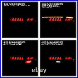 For 2022-2025 Honda Civic Hatchback Sequential Full LED Tail Lights with Greeting