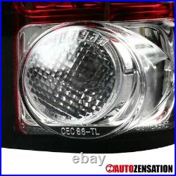 For 88-98 Chevy GMC C/K 1500 2500 Silverado Red LED Tail Brake Signal Lights