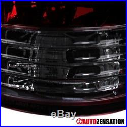 For 88-98 Chevy GMC C/K C10 Silverado 1500 2500 Red/Smoke LED Tail Lights Lampss