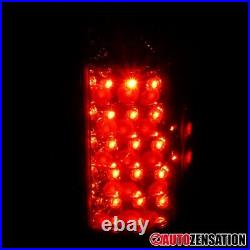 For 88-98 Chevy GMC C/K C10 Silverado Seirra 1500 2500 Red LED Tail Lights Lamps