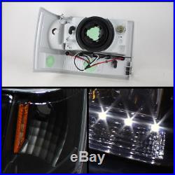 For 93-98 Jeep Grand Cherokee LED Headlights+Tail Lights Lamp New Replace