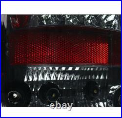 For 95-00 Toyota Tacoma Pickup LED Tail Brake Lights Rear Lamps Smoke LH+RH Pair