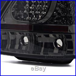 For 98-05 Lexus GS300 400 430 Smoke Tint LED Rear Brake Tail Lights