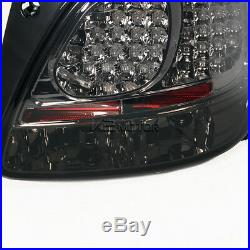 For 98-05 Lexus GS300 400 430 Smoke Tint LED Rear Brake Tail Lights