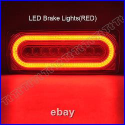 For 99-18 Mercedes W463 G500 G550 G63 AMG Sequential LED Tail Lights Brake Lamp