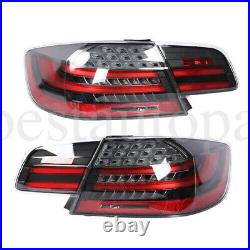 For BMW 3-Series M3 E92 Coupe LCI 2008-2013 LED Tail Lights Smoke Sequential
