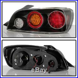 For Black 2004-2009 Honda S2000 AP2 FULL LED Tail Lights Lamps 04-09 Left+Right