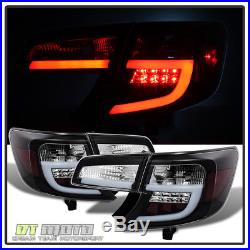 For Black 2012-2014 Toyota Camry Lumileds LED Bar Tail Lights Brake Left+Right