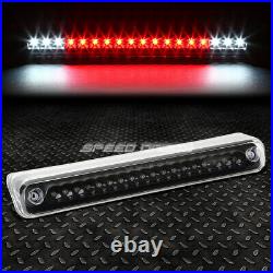 For C/k 1500/2500/3500 Truck Black Lens Rear Led Tail Lights+3rd Brake Lamps