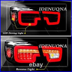 For Chevrolet malibu LED Rear Lamp Assembly LED Tail Lights 2013-15 Black Shell