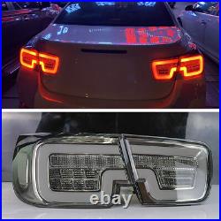 For Chevrolet malibu LED Rear Lamp Assembly LED Tail Lights 2013-15 Black Shell