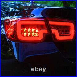 For Chevrolet malibu LED Rear Lamp Assembly LED Tail Lights 2013-15 Black Shell
