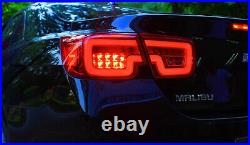 For Chevrolet malibu LED Rear Lamp Assembly LED Tail Lights 2013-15 Dark Red AMA