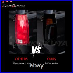 For Chevy GMC 1988-99 C/K Silverado Suburban Sierra Tahoe Yukon LED Tail Lights