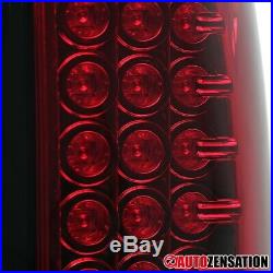 For Dodge 2009-2018 Ram 1500 2010-2018 Ram 2500/3500 Red LED Tail Brake Lights