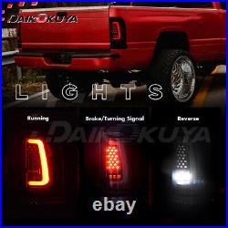 For Dodge 94-01 Ram 1500/94-02Ram 2500/3500 LED Tail Lights W Starting Animation