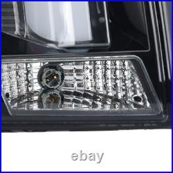 For Ford Mustang 2005 06-2009 Clear LED Tail Lights Rear Brake Lamps Left+Right