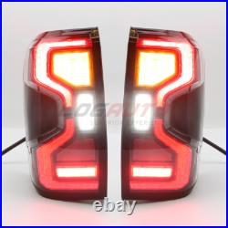 For Ford Ranger 2022+ LED Tail Light Assembly Brake Reverse Lamp With Turn Signal
