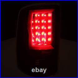 For GMC Sierra 1500 2007-2013 2500HD 3500HD 07-2014 Black LED Tail Lights Lamps