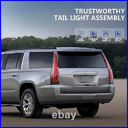 For GMC Yukon Yukon XL 2015-2020 Tail Lights Pair LED Brake Turn Lamps Rear Set