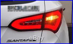 For HYUNDAI 2013-2017 Santa Fe DM LED Surface Emitting Tail Lights Rear Lamp 4p