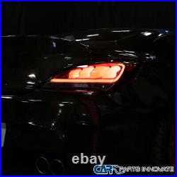 For Hyundai 10-16 Genesis Coupe Black LED Sequential Signal Tail Brake Lights