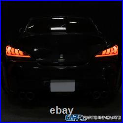 For Hyundai 10-16 Genesis Coupe Black LED Sequential Signal Tail Brake Lights